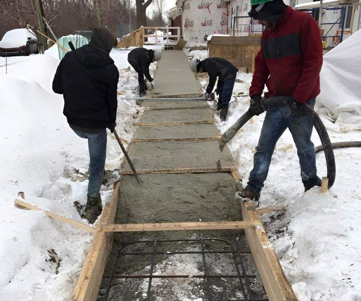 Foundation Formwork Saint-Hippolyte