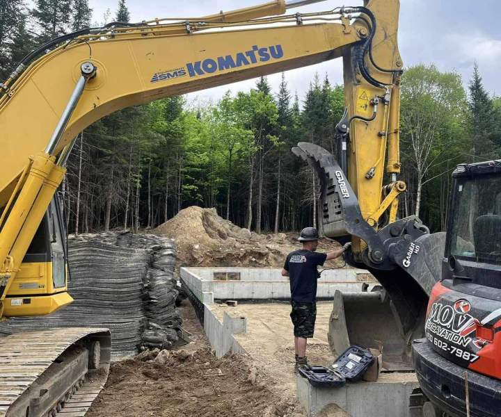 Foundation Excavation Saint-Hippolyte