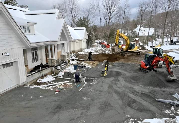 Installation drains français Saint-Hippolyte
