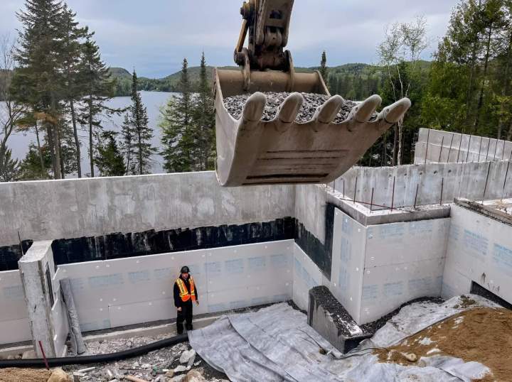  Drain de fondation Saint-Hippolyte