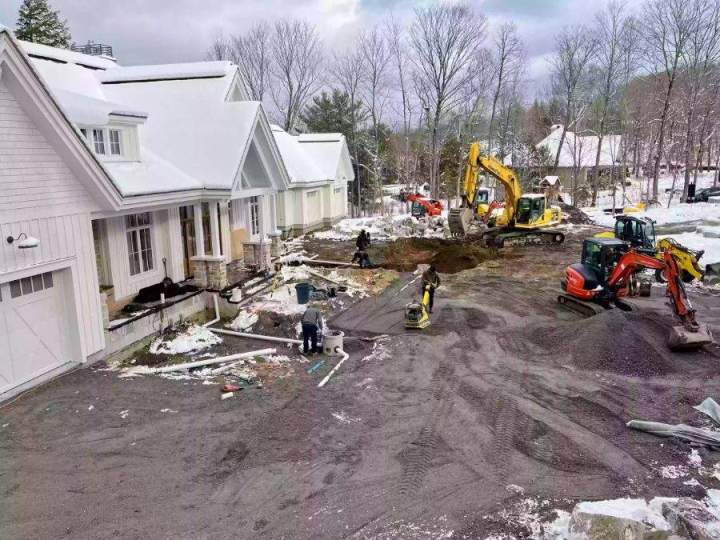 Terrassement de fondation Saint-Hippolyte