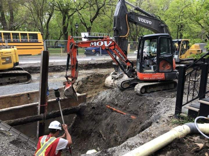 Excavation de fondation Saint-Hippolyte