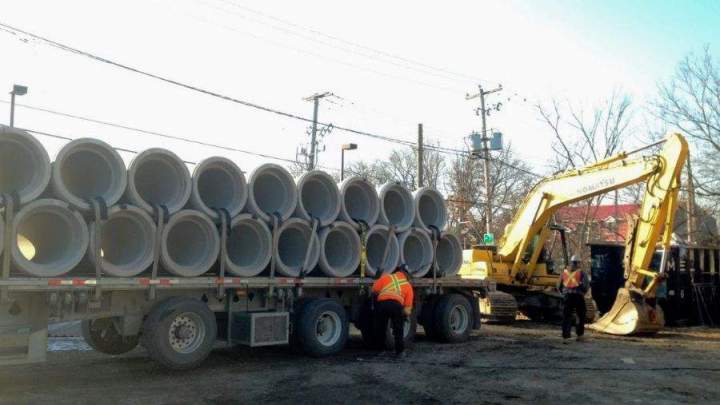 Installation drains français Saint-Hippolyte