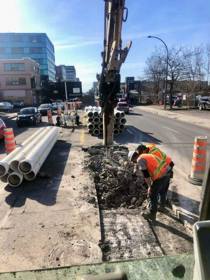 Excavation de fondation Saint-Hippolyte