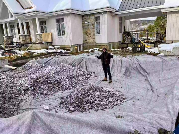 Excavation de fondation Saint-Hippolyte