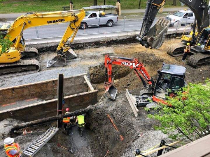 Terrassement de fondation Saint-Hippolyte