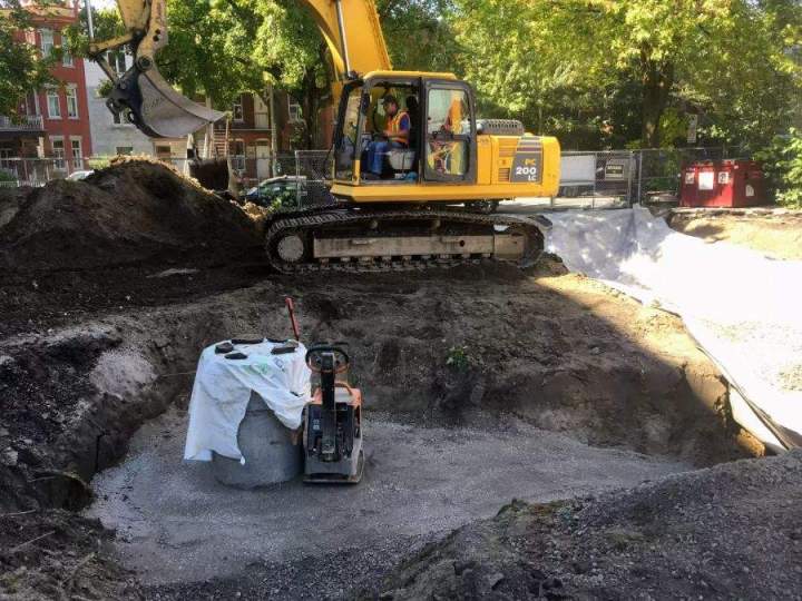 Terrassement de fondation Saint-Hippolyte