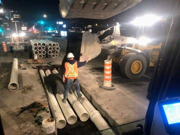 Installation drains français Saint-Hippolyte