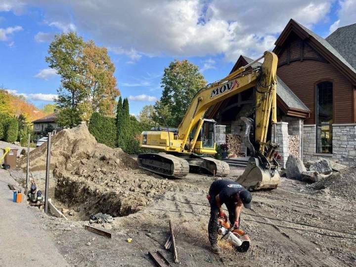Installation drains français Saint-Hippolyte