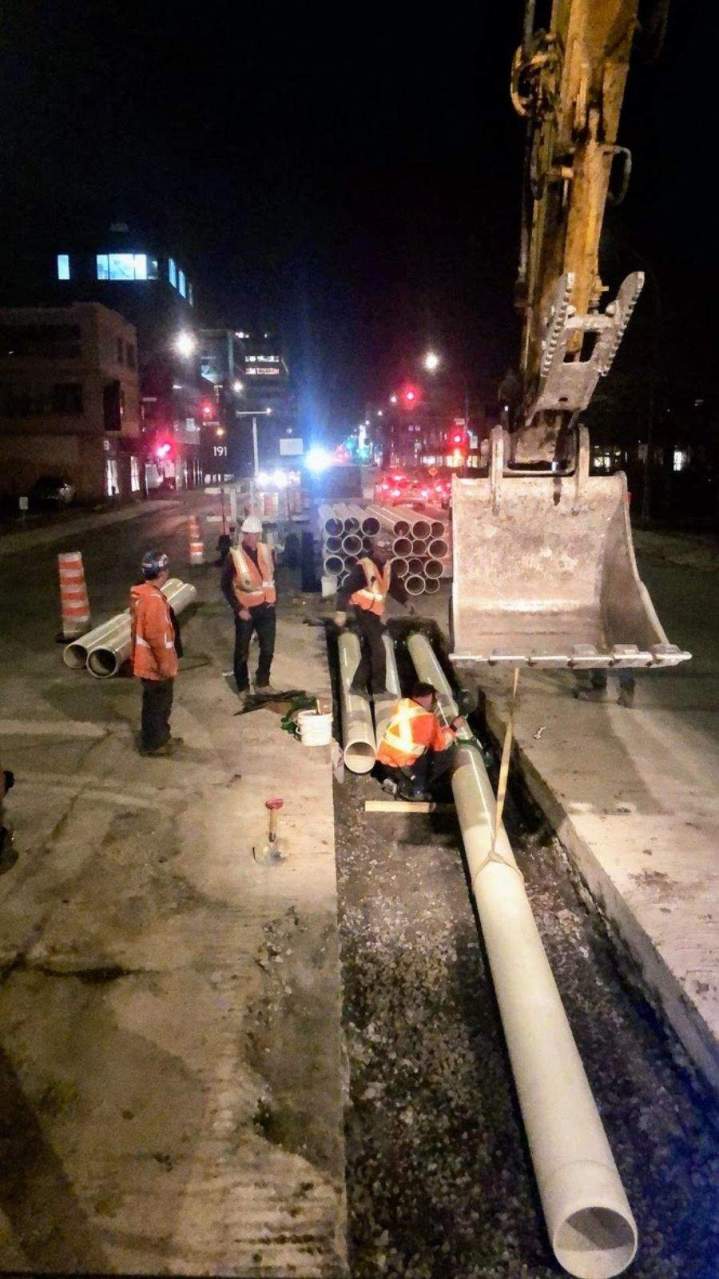 Installation drains français Saint-Hippolyte