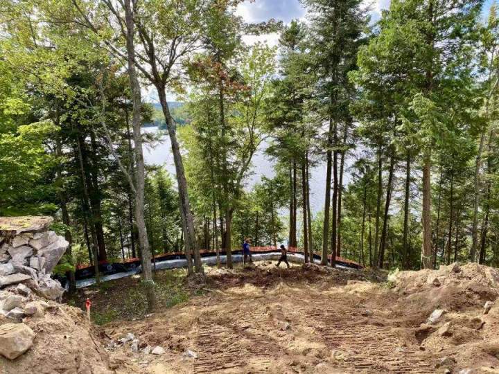 Terrassement de fondation Saint-Hippolyte