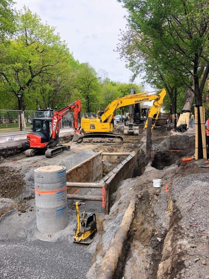 Excavation de fondation Saint-Hippolyte