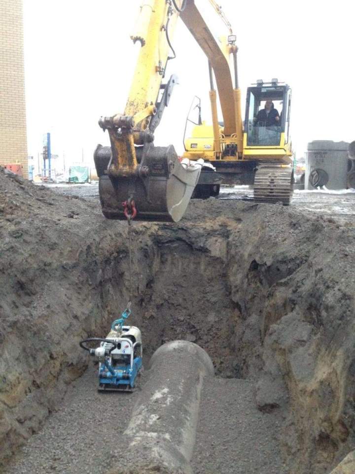 Terrassement de fondation Saint-Hippolyte