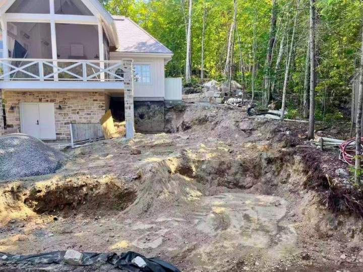 Installation drains français Saint-Hippolyte