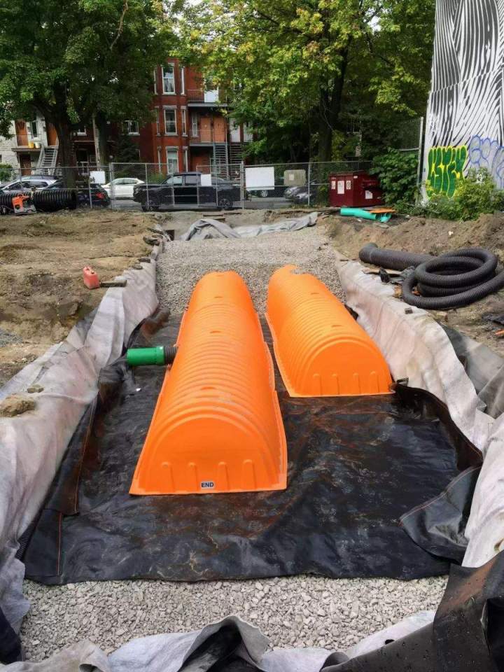 Installation drains français Saint-Hippolyte