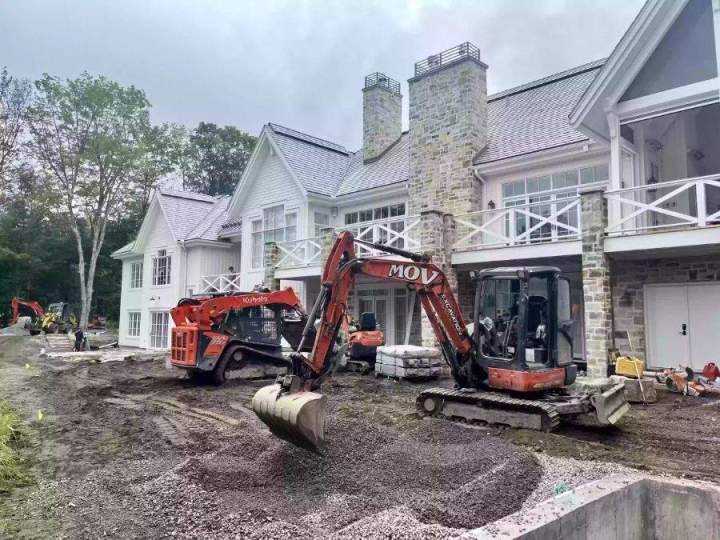 Terrassement de fondation Saint-Hippolyte
