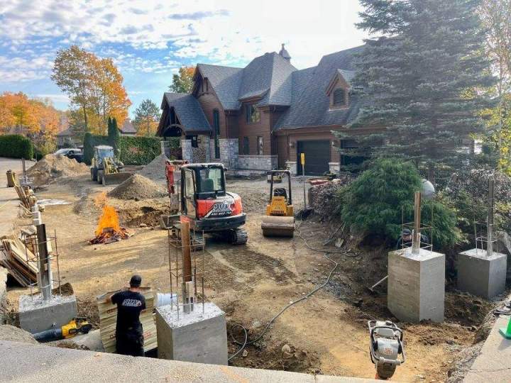 Installation drains français Saint-Hippolyte
