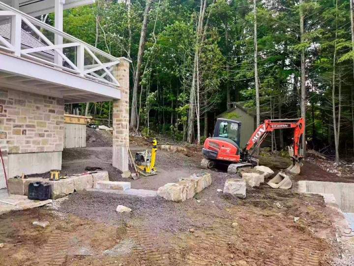 Excavation de fondation Saint-Hippolyte
