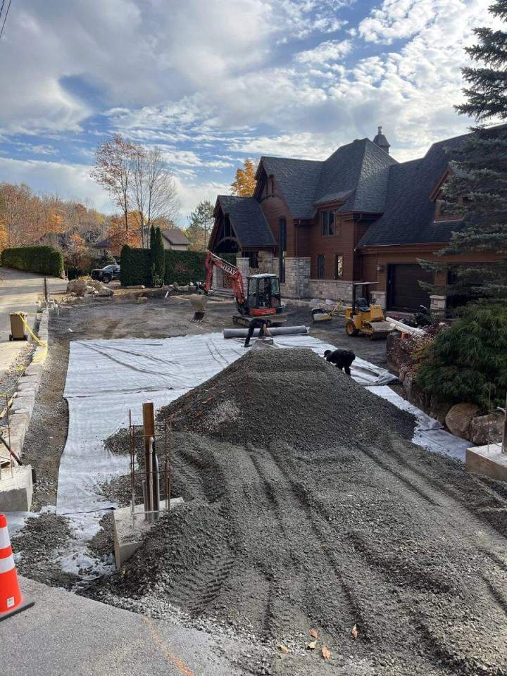 Terrassement de fondation Saint-Hippolyte