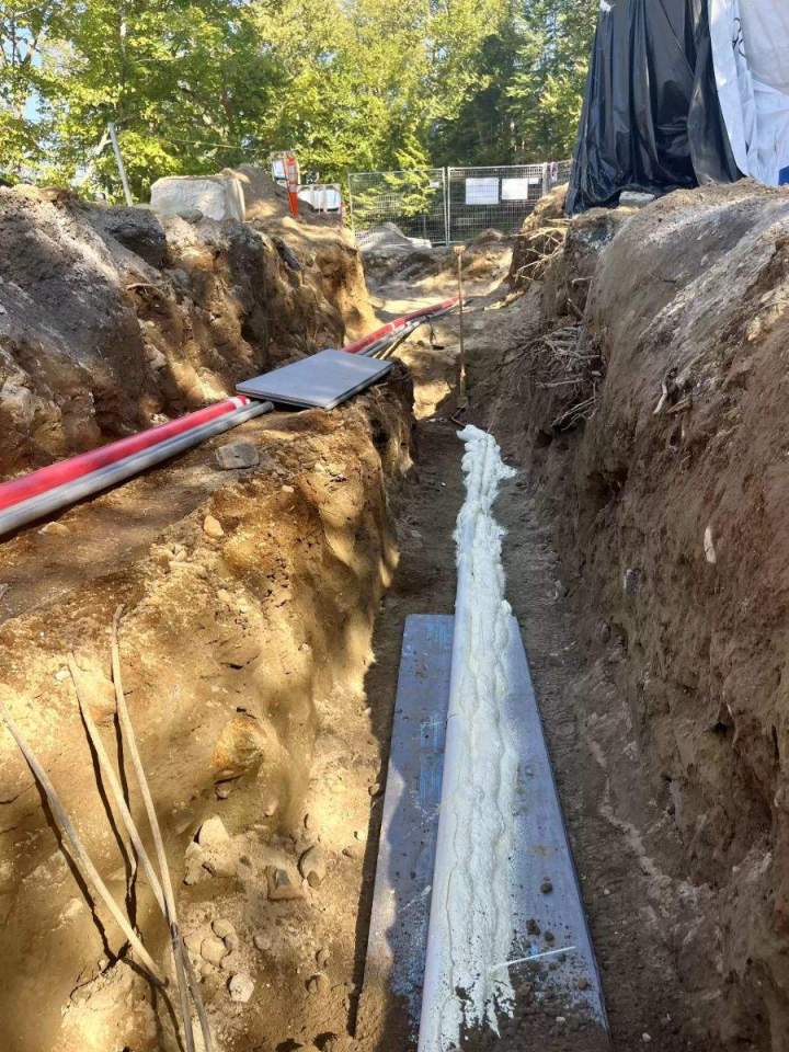 Terrassement de fondation Saint-Hippolyte