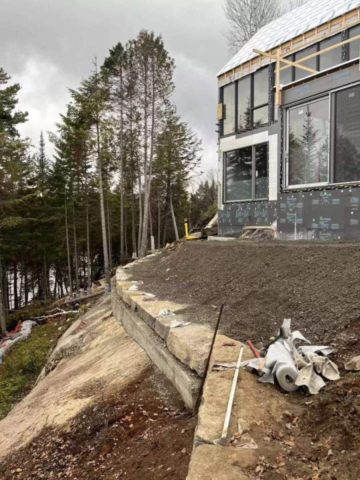 Terrassement de fondation Saint-Hippolyte