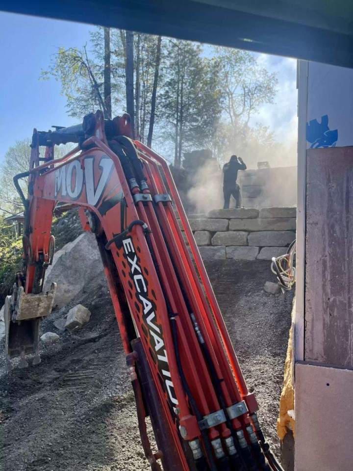 Excavation de fondation Saint-Hippolyte