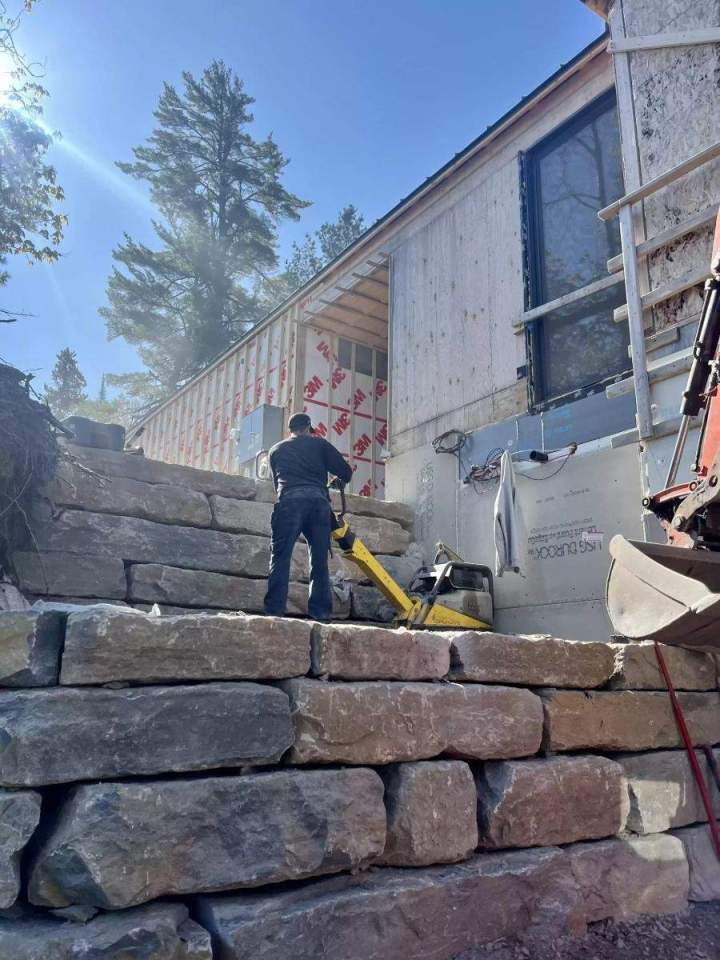 Terrassement de fondation Saint-Hippolyte