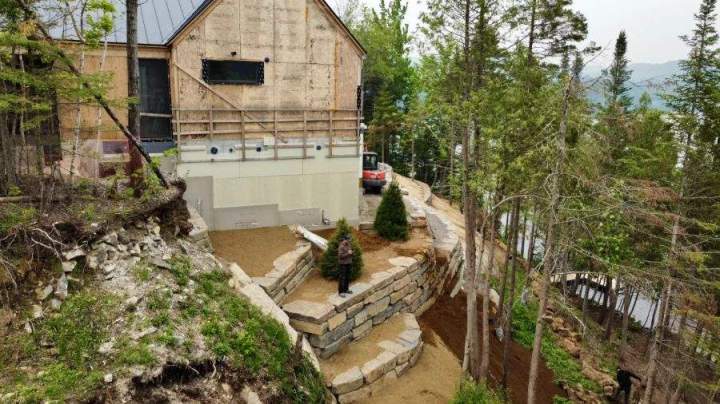 Terrassement de fondation Saint-Hippolyte