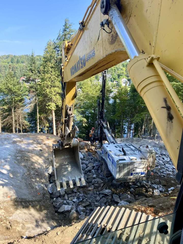 Excavation de fondation Saint-Hippolyte