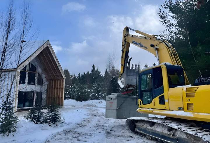 Entreprise d'excavation, Sainte-Agathe-des-Monts